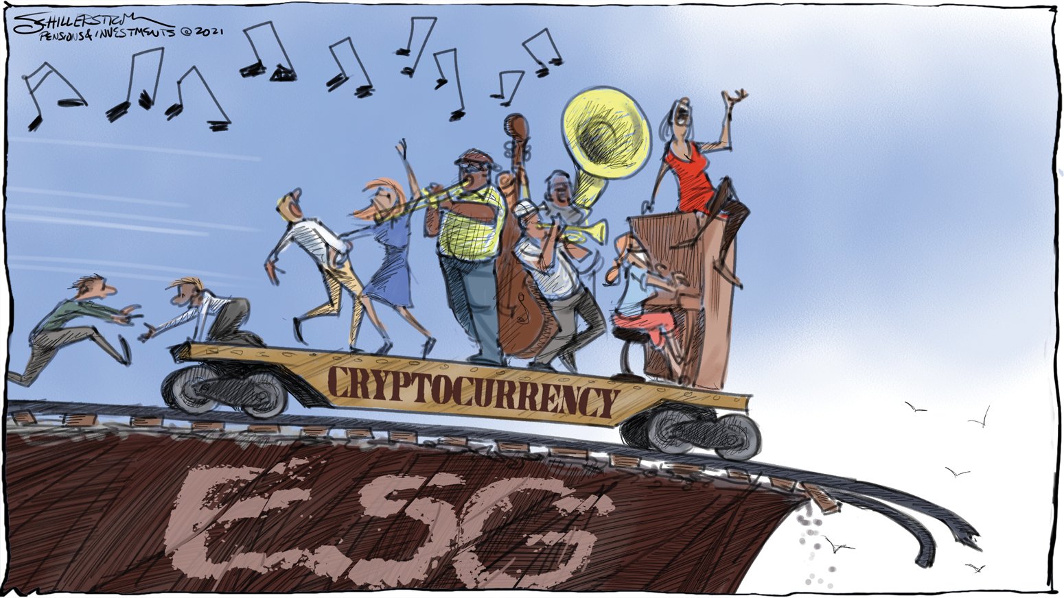 Crypto-currency bandwagon