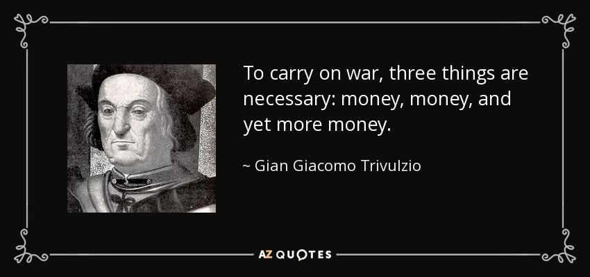 quotation from Giacomo Trivulzio